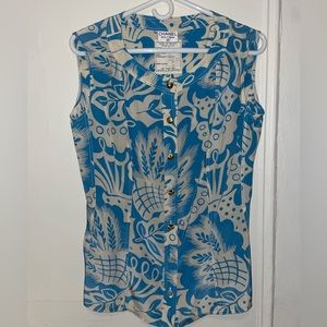 Vintage Chanel Button down blouse